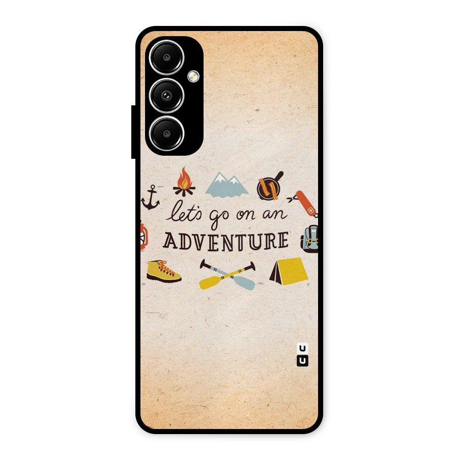 Lets Adventure Life Metal Back Case for Galaxy A05s