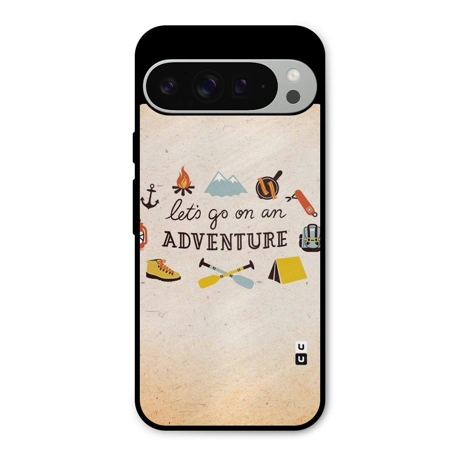 Lets Adventure Life Metal Back Case for Google Pixel 9 Pro XL