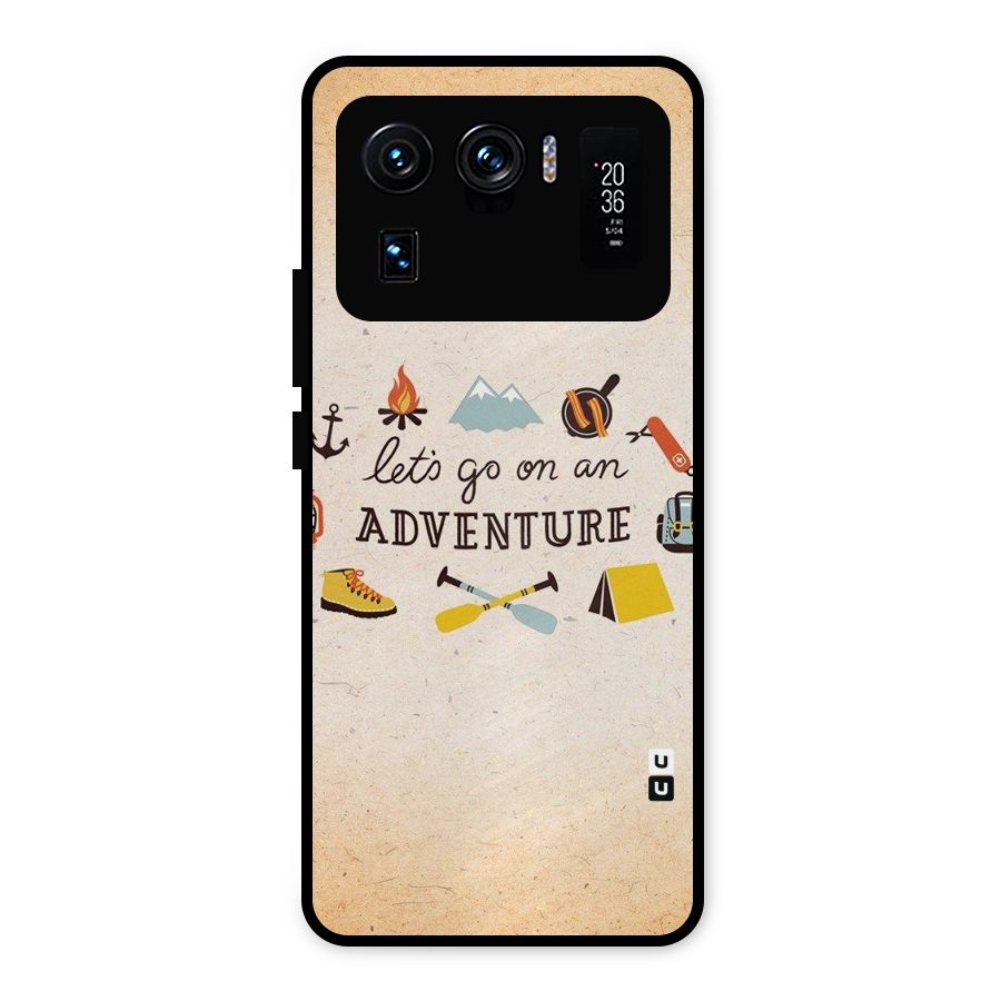Lets Adventure Life Metal Back Case for Mi 11 Ultra