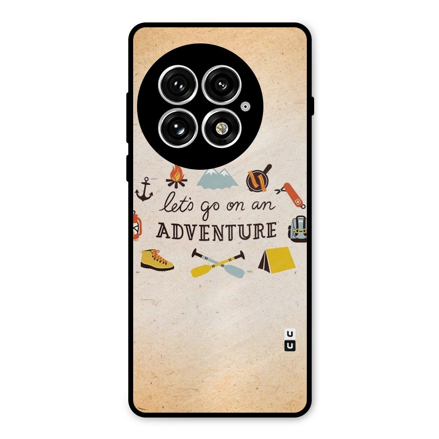 Lets Adventure Life Metal Back Case for OnePlus 13