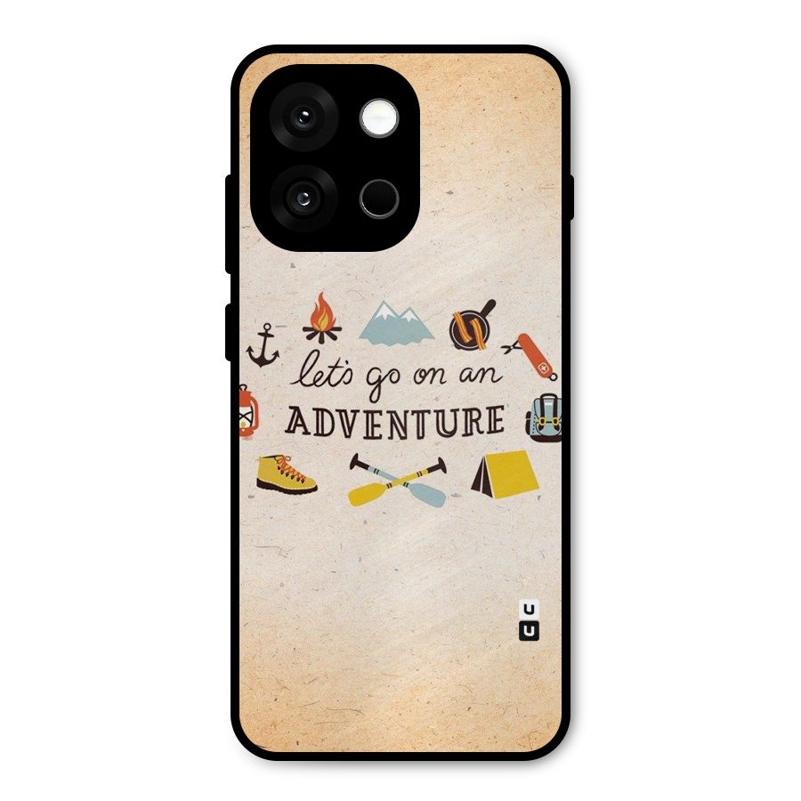 Lets Adventure Life Metal Back Case for OnePlus 13s