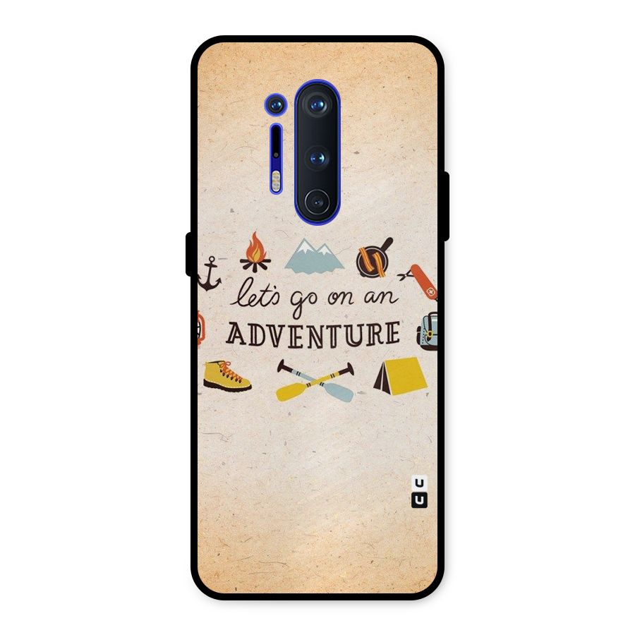 Lets Adventure Life Metal Back Case for OnePlus 8 Pro