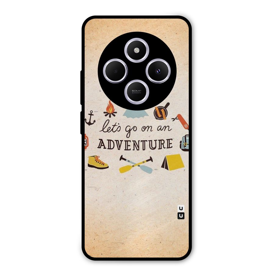 Lets Adventure Life Metal Back Case for Poco C75 5G