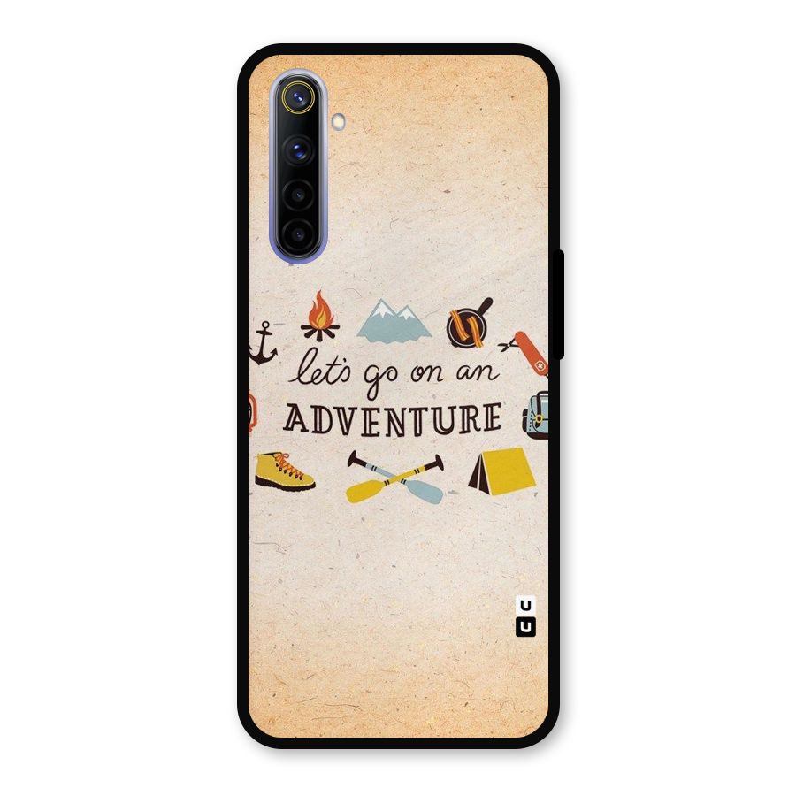Lets Adventure Life Metal Back Case for Realme 6i