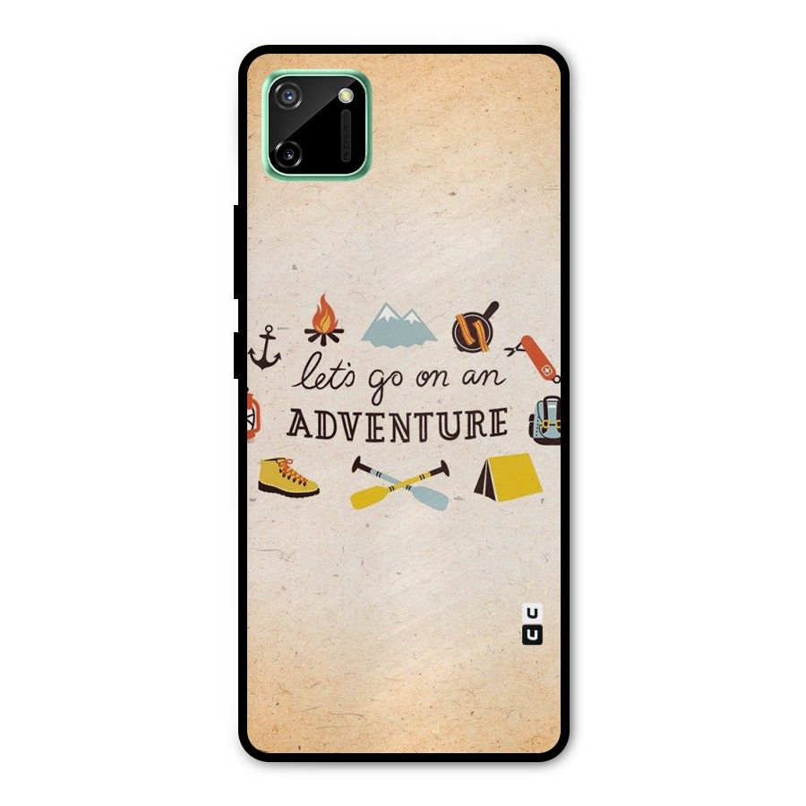 Lets Adventure Life Metal Back Case for Realme C11