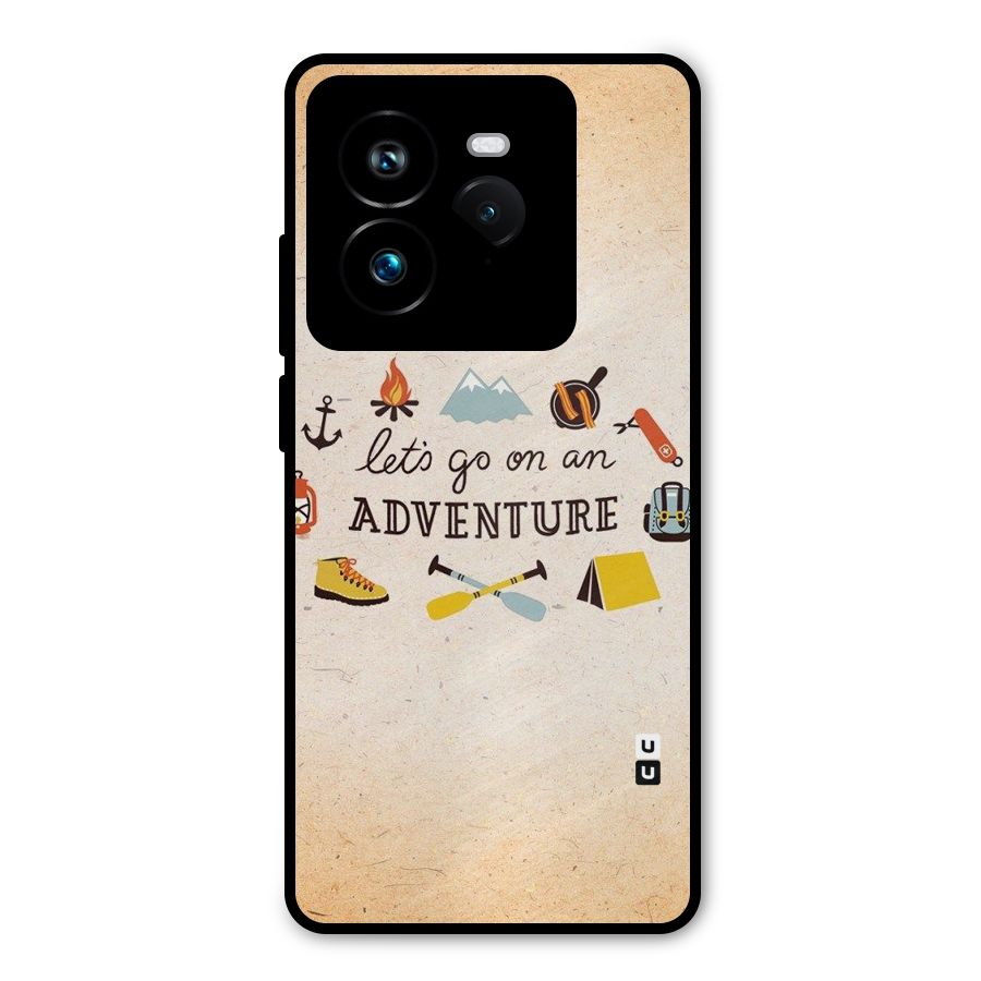 Lets Adventure Life Metal Back Case for Realme GT 7 Pro