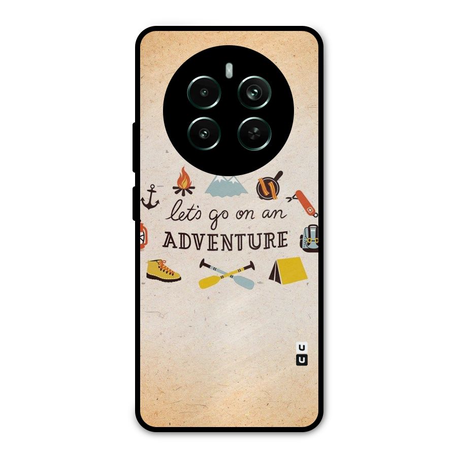 Lets Adventure Life Metal Back Case for Realme Narzo 70 Pro