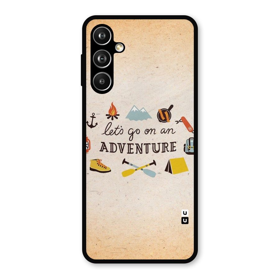 Lets Adventure Life Metal Back Case for Samsung Galaxy M54