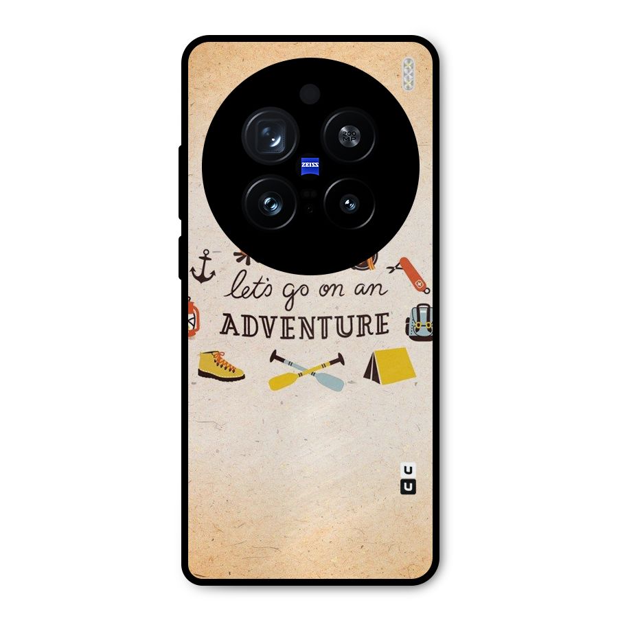Lets Adventure Life Metal Back Case for Vivo X200 Pro