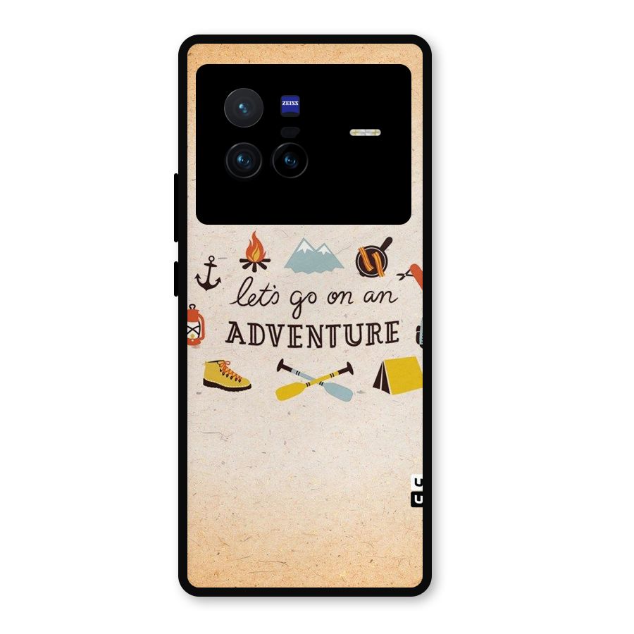 Lets Adventure Life Metal Back Case for Vivo X80