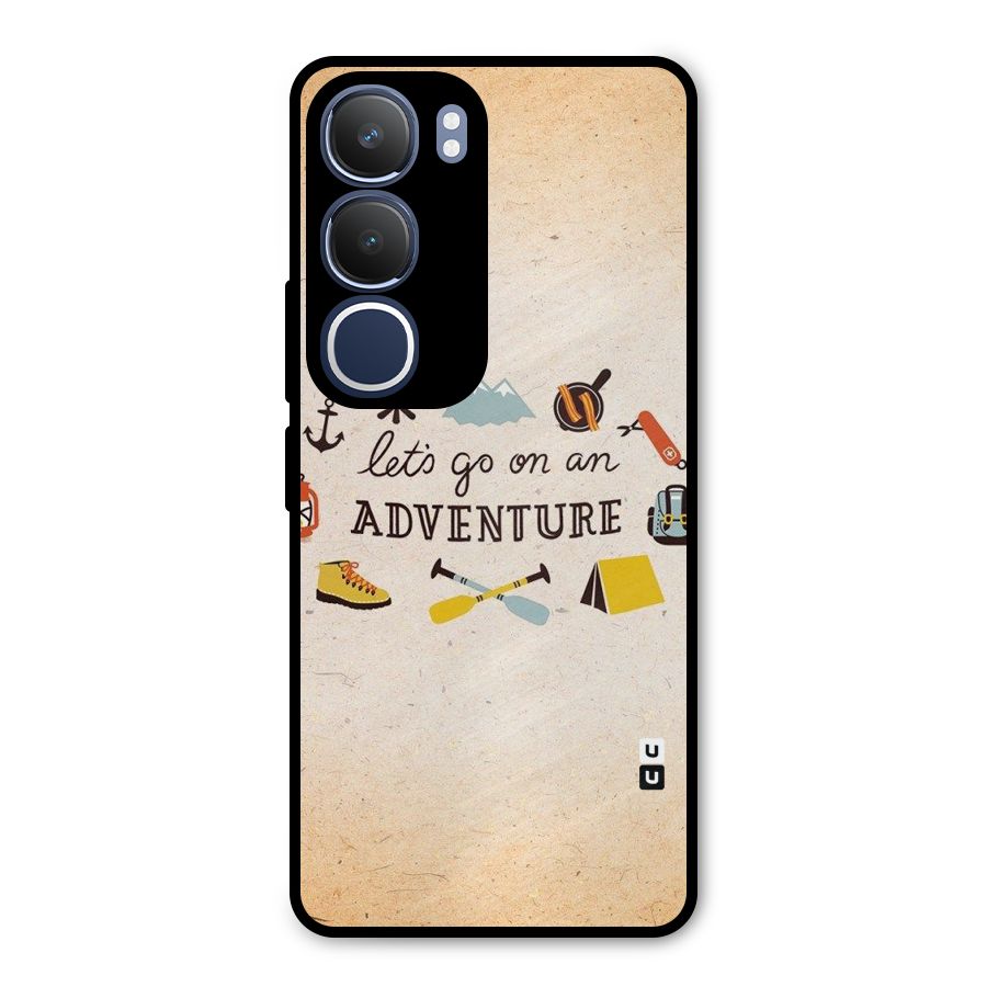 Lets Adventure Life Metal Back Case for Vivo Y29