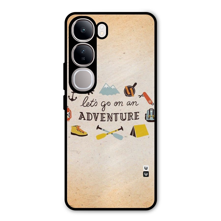 Lets Adventure Life Metal Back Case for Vivo Y300