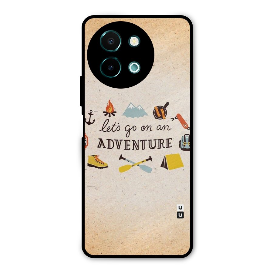 Lets Adventure Life Metal Back Case for Vivo Y58