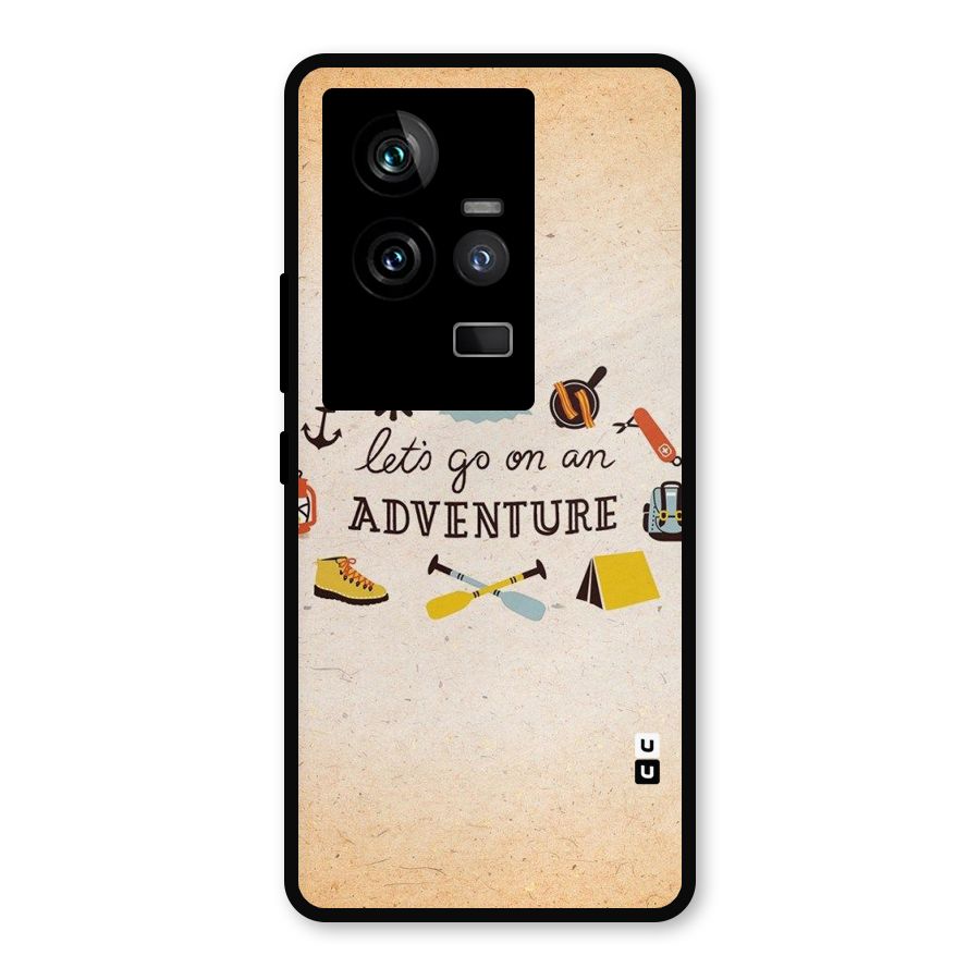 Lets Adventure Life Metal Back Case for iQOO 11 5G