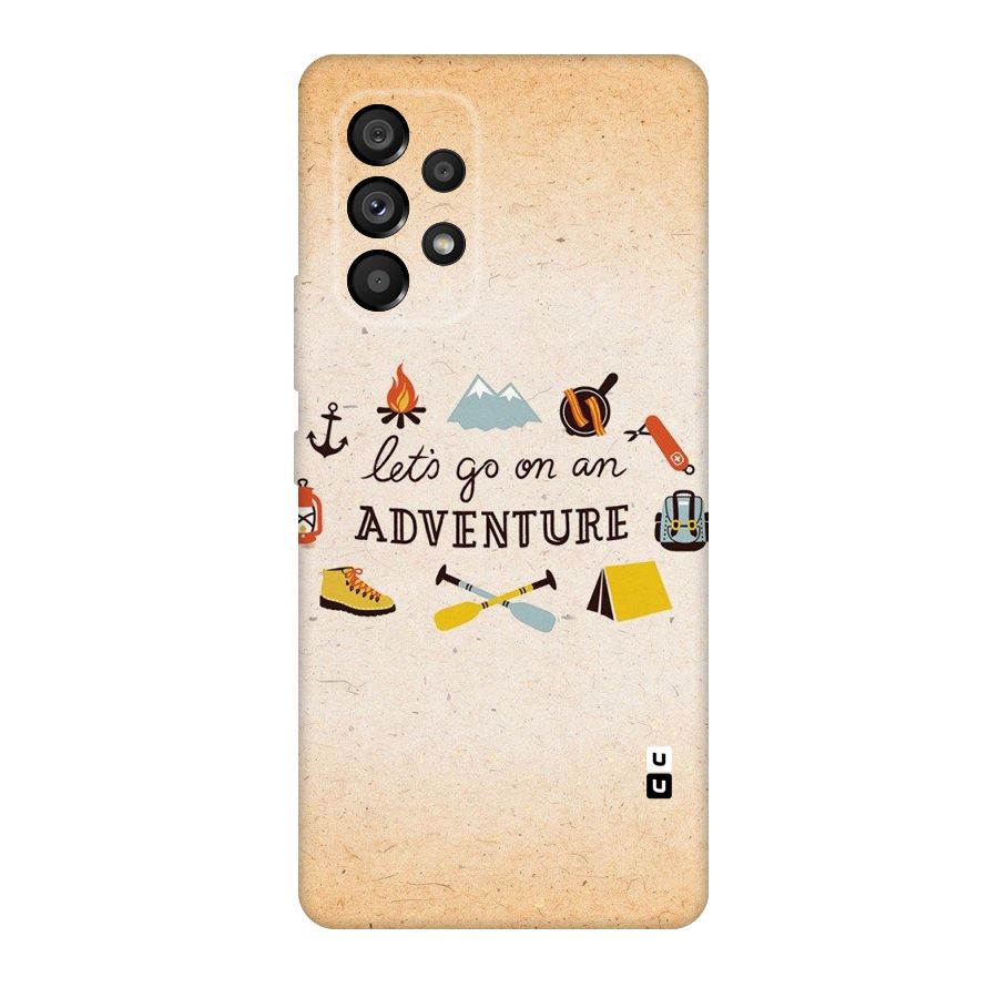 Lets Adventure Life Original Polycarbonate Back Case for Galaxy A53 5G