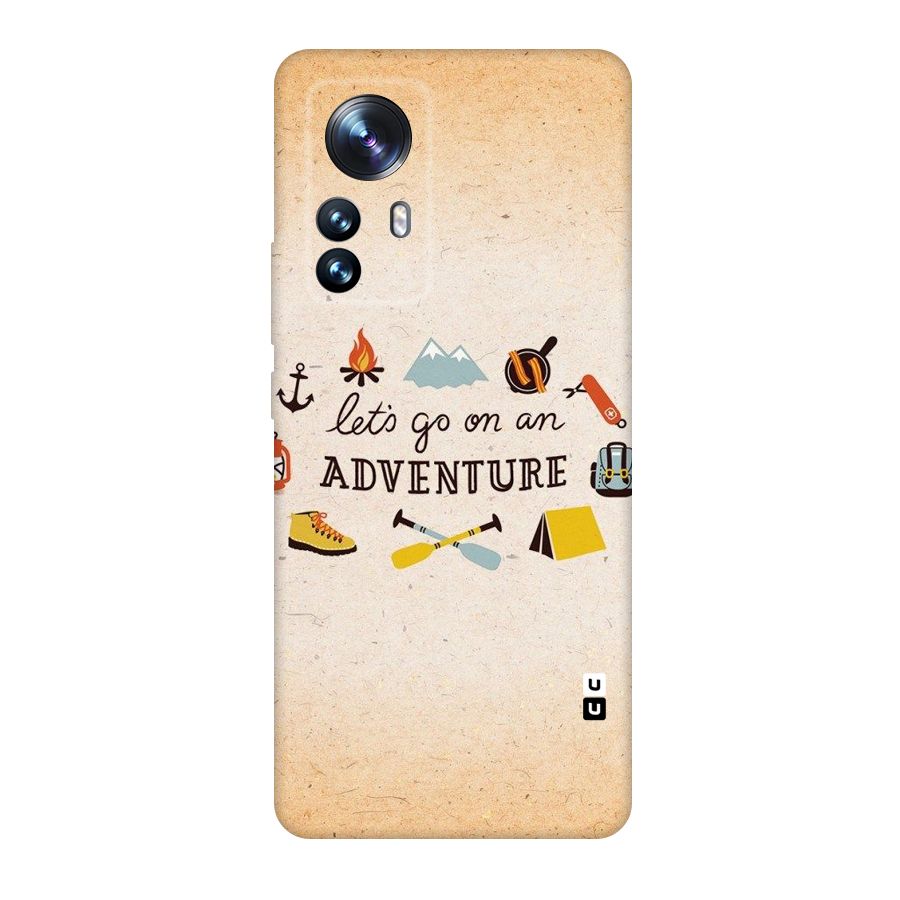 Lets Adventure Life Original Polycarbonate Back Case for Xiaomi 12 Pro
