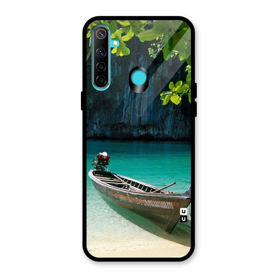 Lets Cross Over Glass Back Case for Realme 5