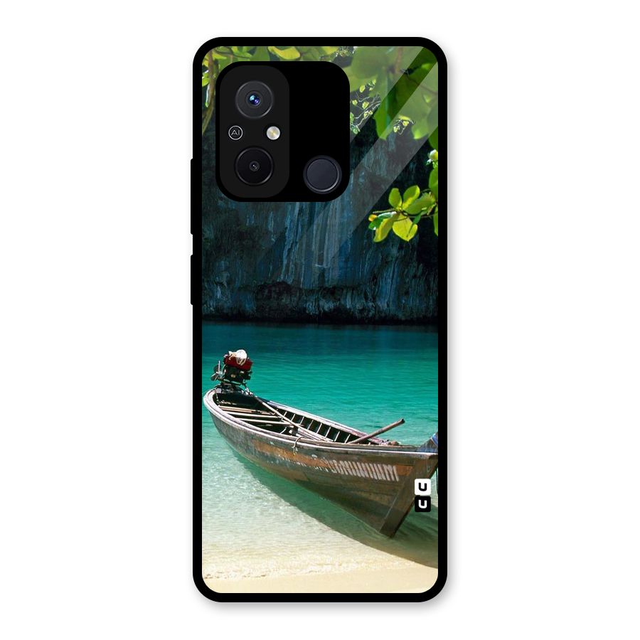 Lets Cross Over Glass Back Case for Redmi 12C