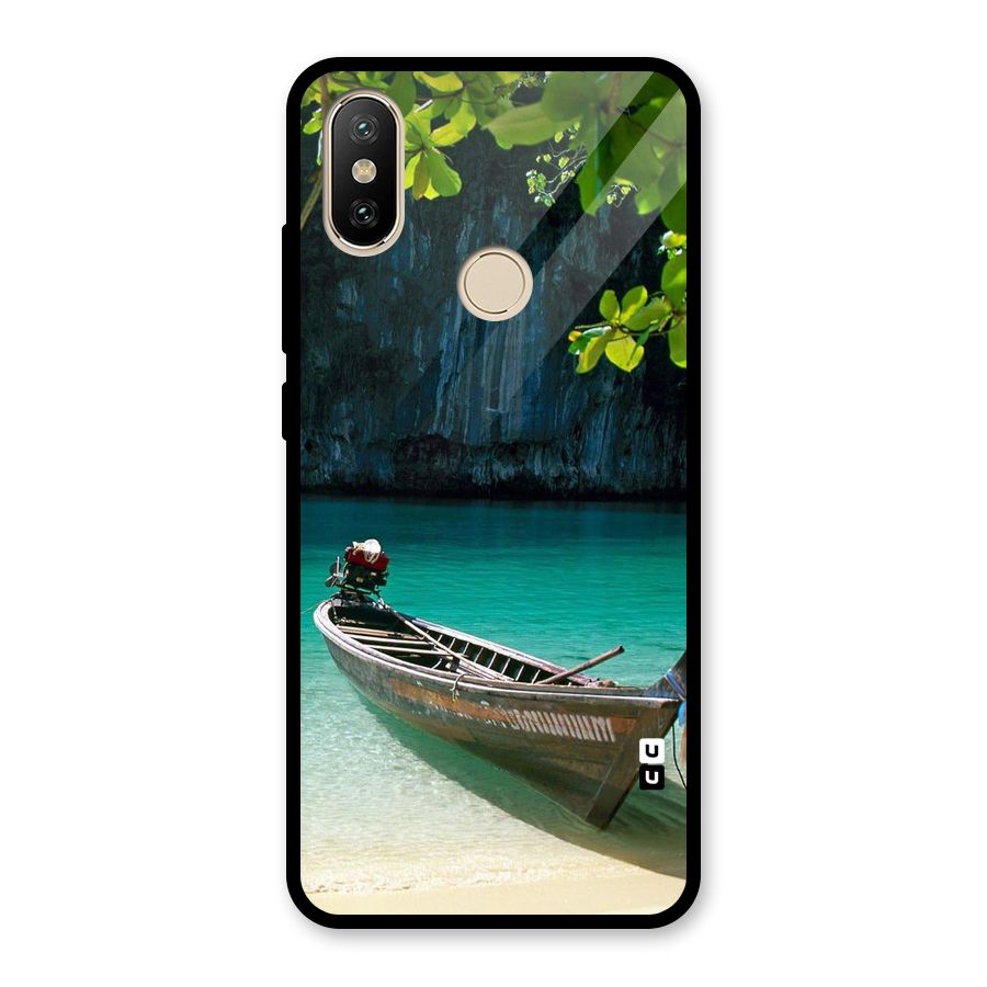Lets Cross Over Glass Back Case for Redmi A2