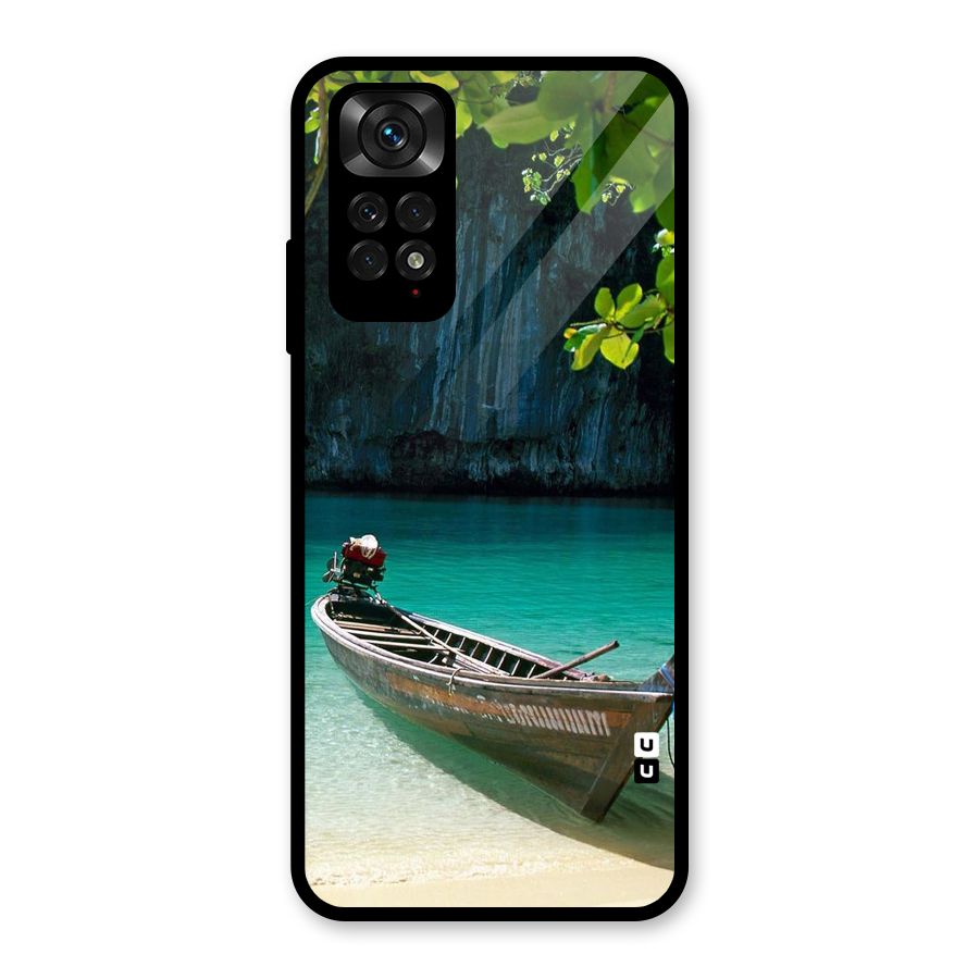 Lets Cross Over Glass Back Case for Redmi Note 11S