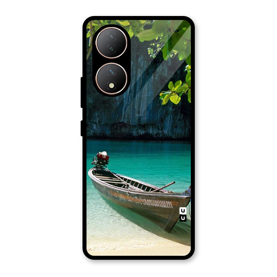 Lets Cross Over Glass Back Case for Vivo Y100A