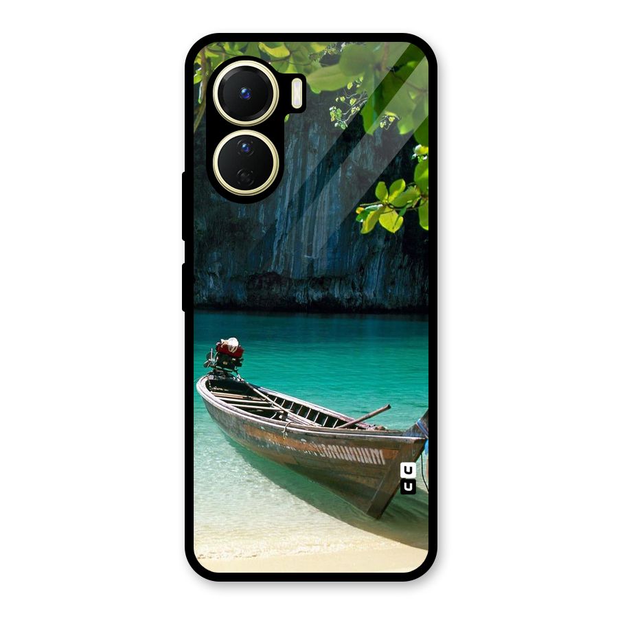 Lets Cross Over Glass Back Case for Vivo Y16