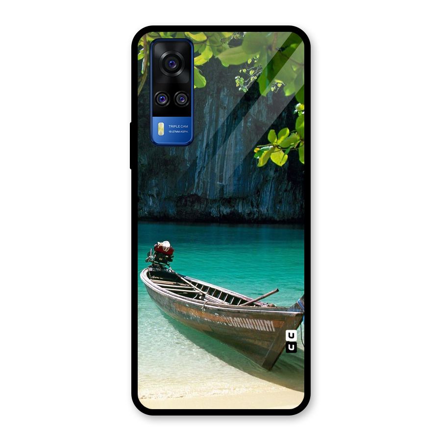 Lets Cross Over Glass Back Case for Vivo Y31