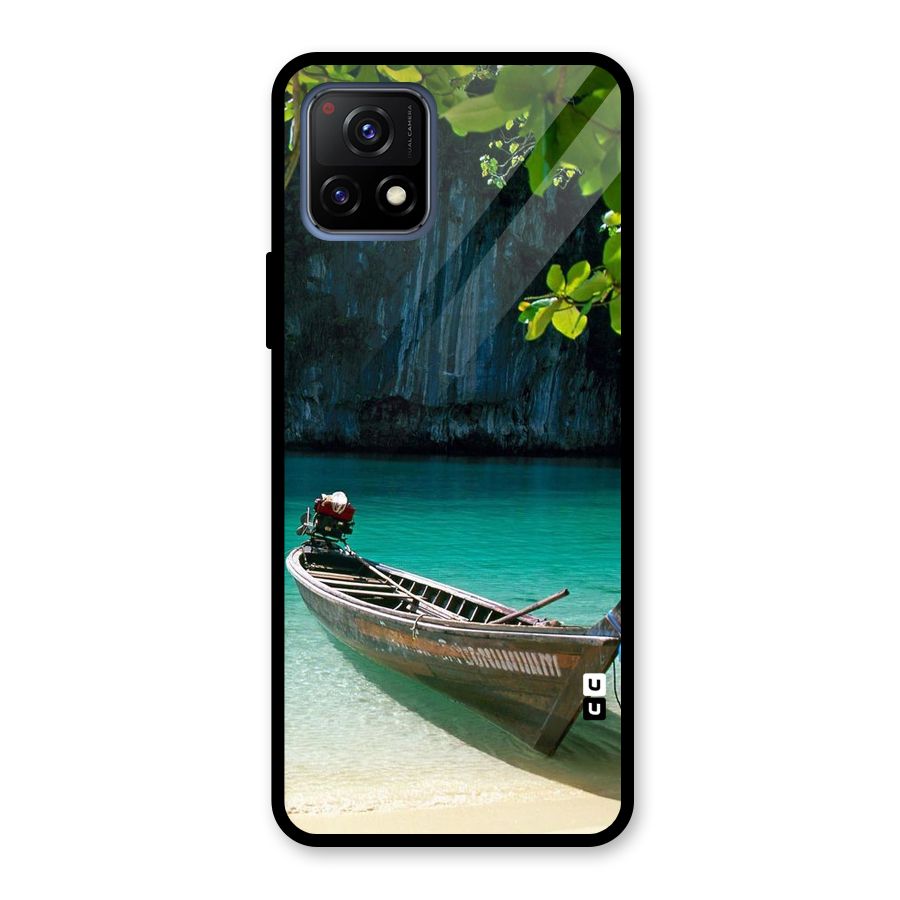Lets Cross Over Glass Back Case for Vivo Y72 5G