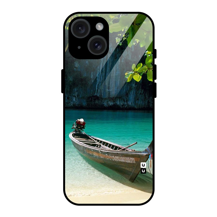 Lets Cross Over Glass Back Case for iPhone 15