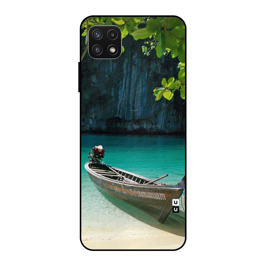Lets Cross Over Metal Back Case for Galaxy A22 5G