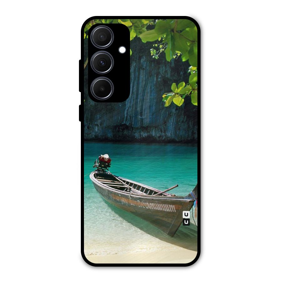 Lets Cross Over Metal Back Case for Galaxy A35