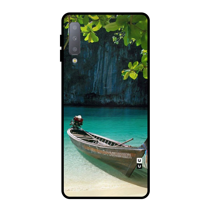 Lets Cross Over Metal Back Case for Galaxy A7 (2018)
