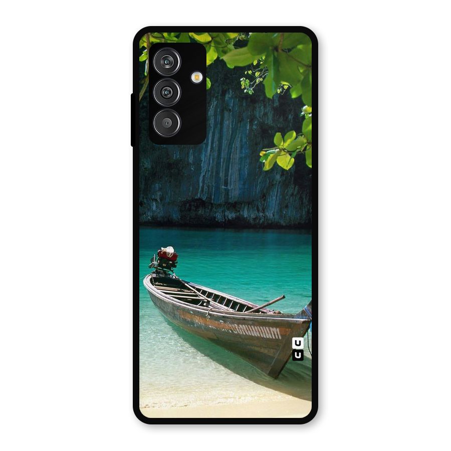 Lets Cross Over Metal Back Case for Galaxy M13