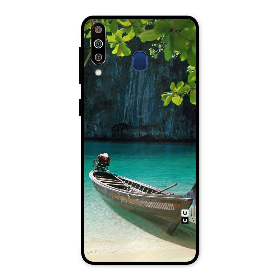 Lets Cross Over Metal Back Case for Galaxy M30
