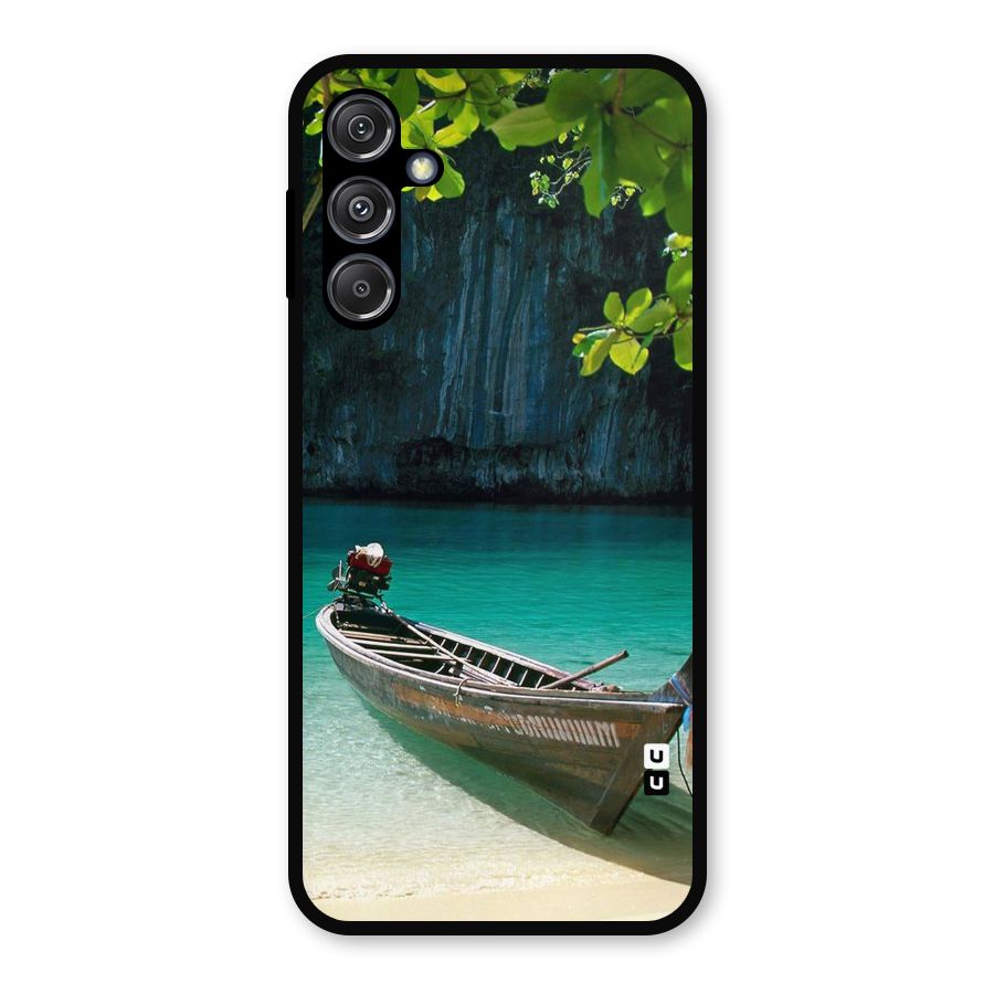 Lets Cross Over Metal Back Case for Galaxy M34 5G