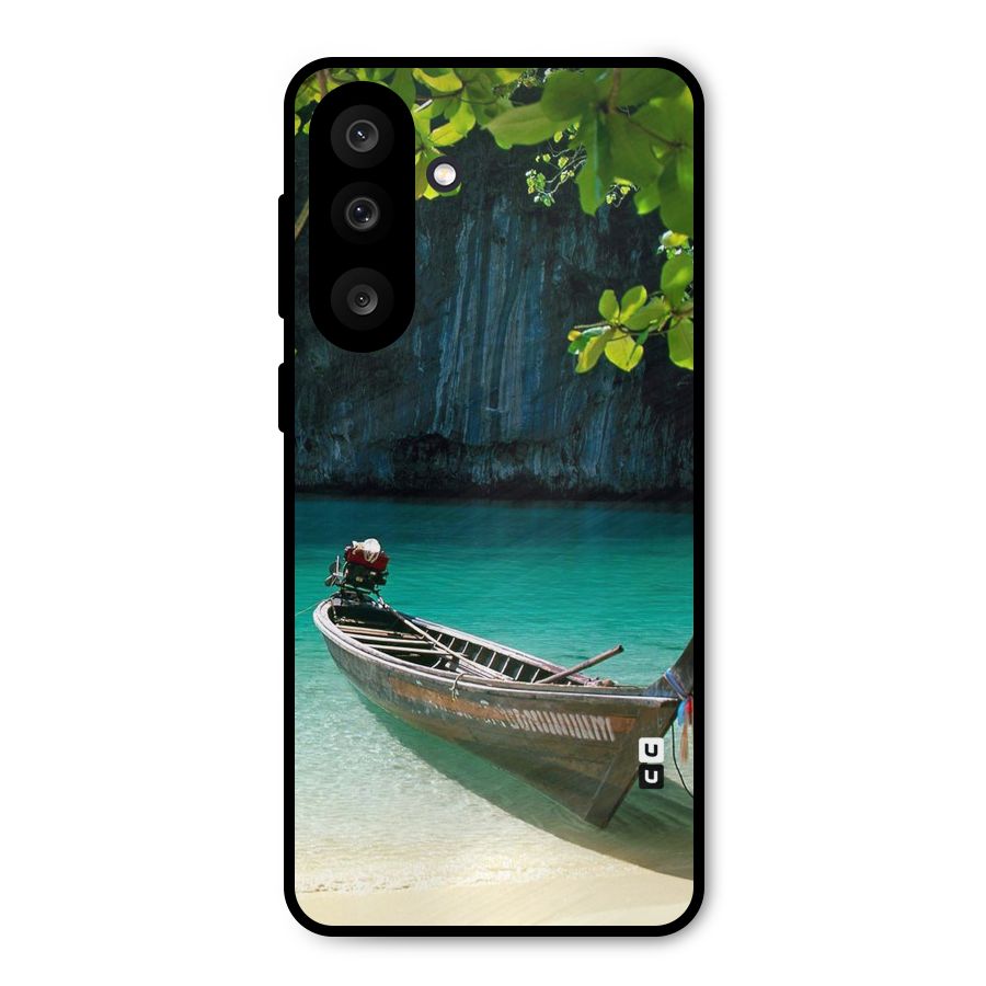 Lets Cross Over Metal Back Case for Galaxy M56