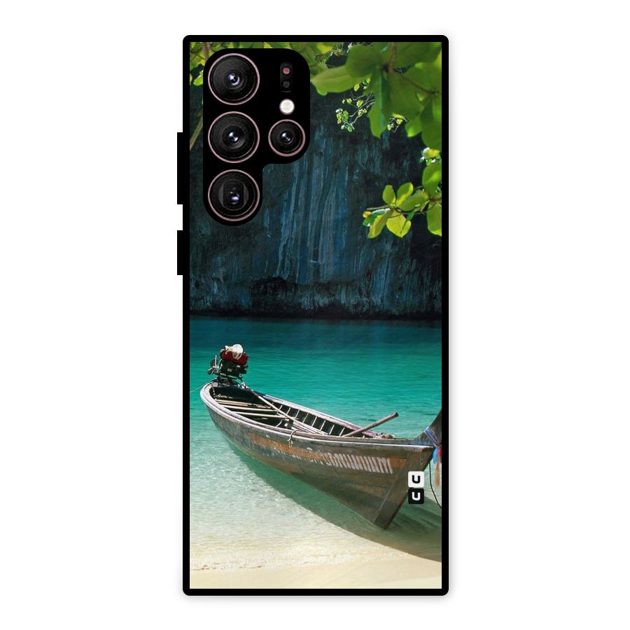 Lets Cross Over Metal Back Case for Galaxy S22 Ultra 5G