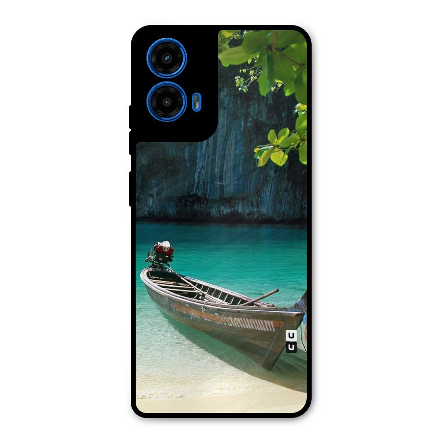 Lets Cross Over Metal Back Case for Moto G45