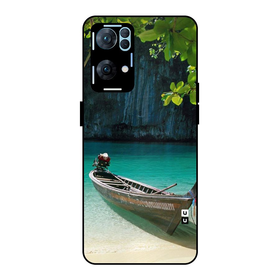 Lets Cross Over Metal Back Case for Oppo Reno7 Pro 5G