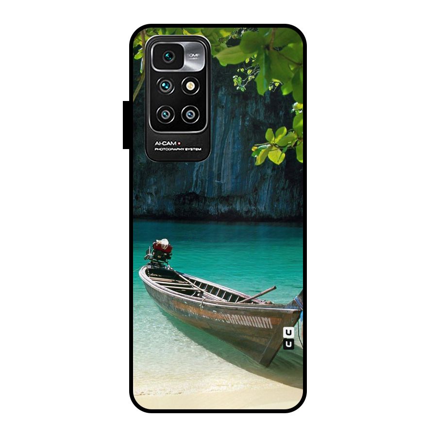 Lets Cross Over Metal Back Case for Redmi 10 Prime