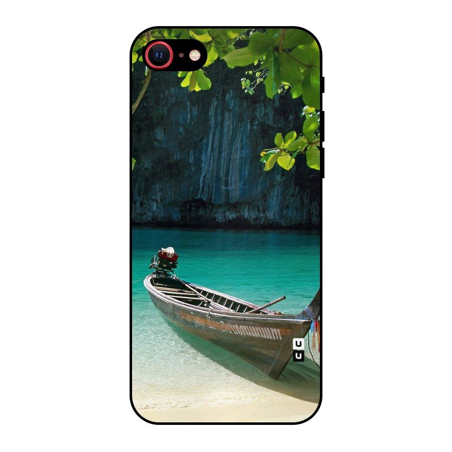 Lets Cross Over Metal Back Case for iPhone 8