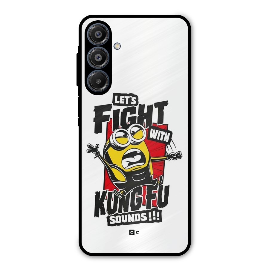 Lets Fight Metal Back Case for Galaxy A16 5G