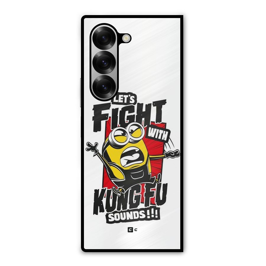 Lets Fight Metal Back Case for Galaxy Z Fold6