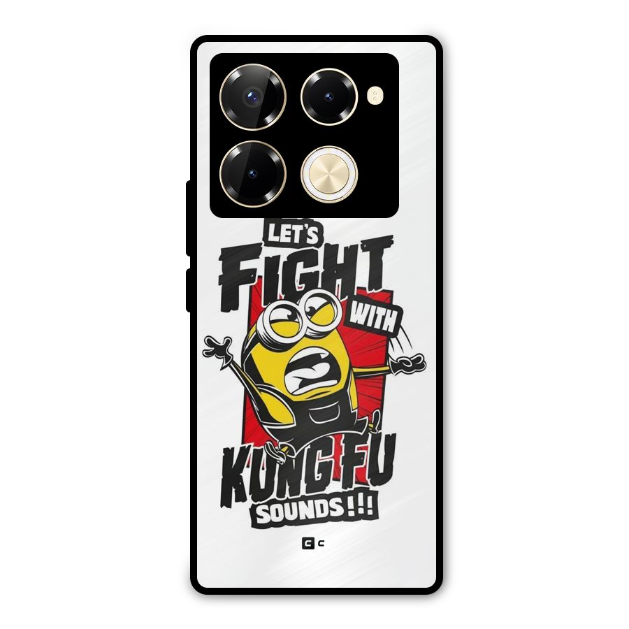 Lets Fight Metal Back Case for Infinix Note 40 Pro