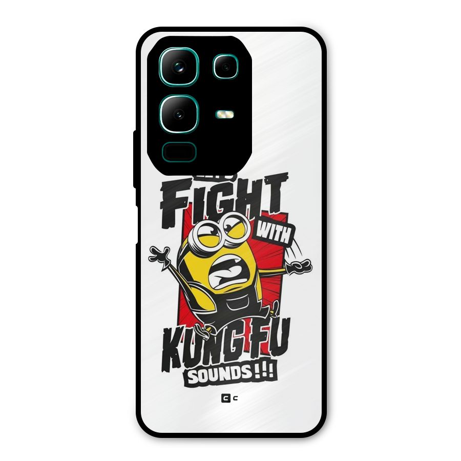 Lets Fight Metal Back Case for Infinix Note 50x