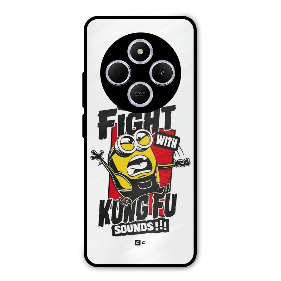 Lets Fight Metal Back Case for Poco C75 5G