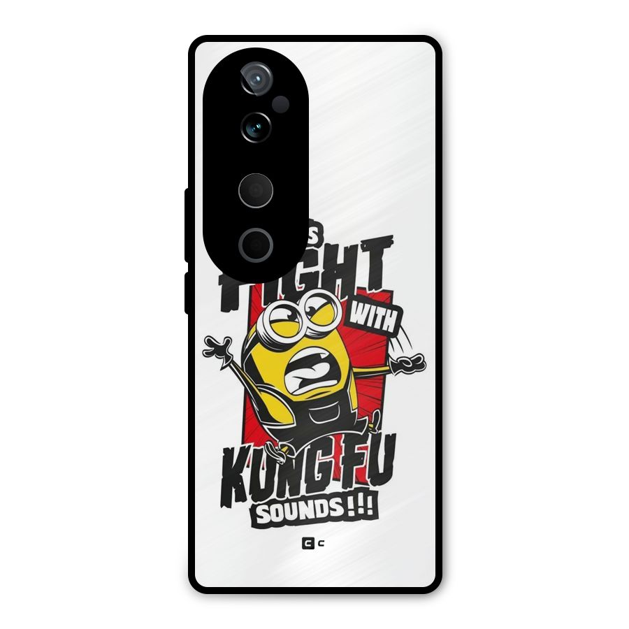 Lets Fight Metal Back Case for Vivo T3 Ultra