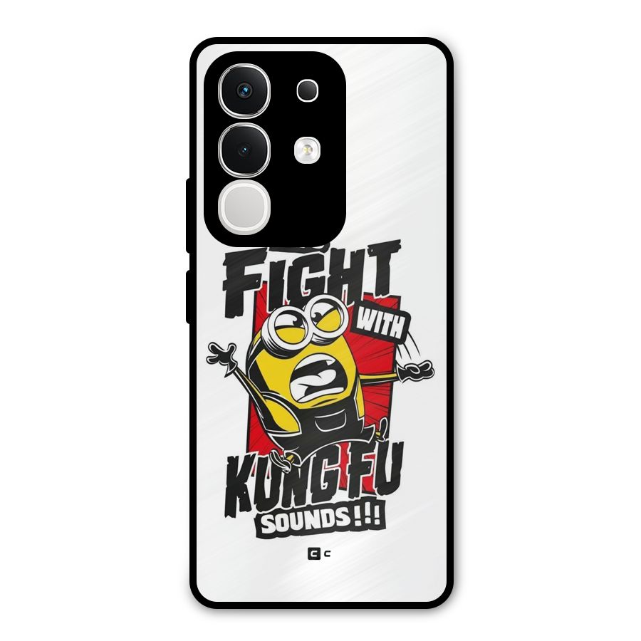 Lets Fight Metal Back Case for Vivo T4x