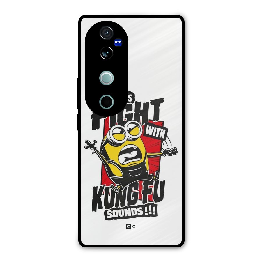 Lets Fight Metal Back Case for Vivo V40