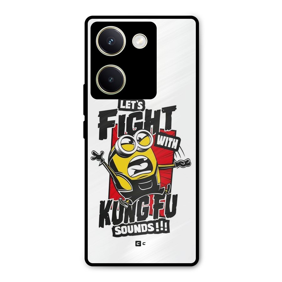 Lets Fight Metal Back Case for Vivo Y200 Pro